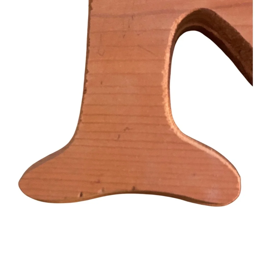 Wooden Letter K Craft Decor‎ Wall Hanging Home Accent